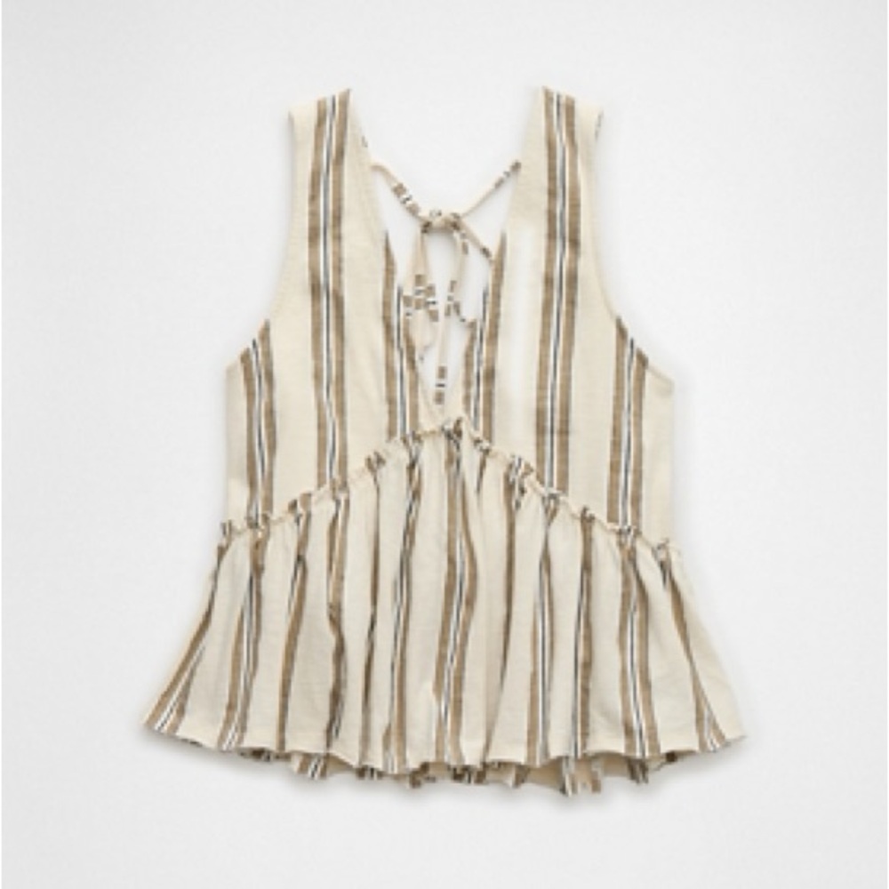 American Eagle Cream Tank Top